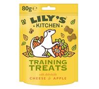 Lily's Kitchen Biscotti per Cani - Formaggio e Mela, 8 × 80 g Snack da addestramento per cani adulti, con ingredienti biologici