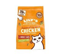 Lily's Kitchen Cat Grain Free Pollo in casseruola 800 gr - Croccantini per gatti - 1° ORDINE? scegli lo sconto BZR5 / BZR20 + 200 punti fedeltà