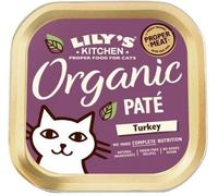 Lily's Kitchen Cat Umido Organic Patè Tacchino Vaschetta 85gr