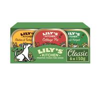 Lily's Kitchen Cibo Umido per Cani 6er Vaschette (6 x 150g) - Multipack
