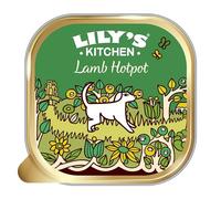 Lily's Kitchen Cibo umido per cani - agnello con zucca - Ricetta senza cereali, carne fresca preparata, con ingredienti naturali (150g x 10), adatto per cani adult