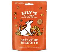 Lily's Kitchen Dog Biscotti Bio - Merenda: burro d'arachidi, banana e cannella (scadenza: 23/11/2025) - 1° ORDINE? scegli lo sconto BZR5 / BZR20 + 200 punti fedeltà