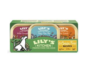 Lily's Kitchen Dog multipack 6x150 g Grain Free Dinners 4x Ricette Carne 2x Ricetta Pesce - 1° ORDINE? scegli lo sconto BZR5 / BZR20 + 200 punti fedeltà