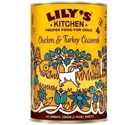 Lily's Kitchen Dog Umido Chicken & Turkey Casserole Lattina 400gr