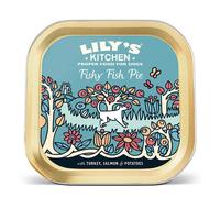 Lily's Kitchen Fishy Pesce Pie Cibo Umido per Cani 10 X 150g
