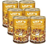 LILYS KITCHEN Kit Risparmio 6x400G Lily's Kitchen Recipe Dog CERVO PROSCIUTTO