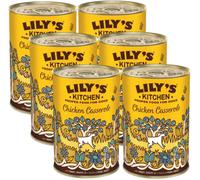 LILYS KITCHEN Kit Risparmio 6x400G Lily's Kitchen Recipe Dog POLLO TACCHINO