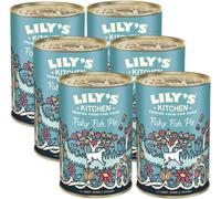 LILYS KITCHEN Kit Risparmio 6x400G Lily's Kitchen Recipe Dog SALMONE ARINGA