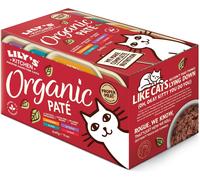 LILYS KITCHEN Lily's Kitchen Cat Organic Paté Vaschetta Multipack 8x85G MIX CARNE E PESCE