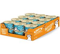 LILYS KITCHEN Lily's Kitchen Cat Tasty Cuts Lattina Multipack 18x85G PESCE BIANCO SALMONE E GAMBERETTI