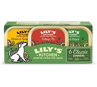 LILYS KITCHEN Lily's Kitchen Dog Classic Dinners Vaschetta Multipack 6x150G MIX CARNE
