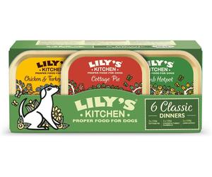 LILYS KITCHEN Lily's Kitchen Dog Classic Dinners Vaschetta Multipack 6x150G MIX CARNE