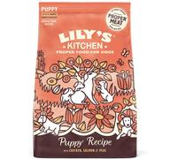 Lily's Kitchen Preparato con ingredienti naturali Cibo secco per cani cuccioli Ricetta senza cereali con pollo, salmone e piselli 1kg