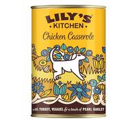 Lily's Kitchen Prodotto con ingredienti naturali Cibo umido per Cani Spezzatino di pollo con tacchino 6 x 400 g