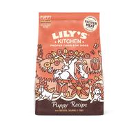 Lily's Kitchen Preparato con ingredienti naturali Cibo secco per cani cuccioli Ricetta senza cereali con pollo, salmone e piselli 2.5kg