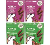 LILYS KITCHEN Set Prova Multigusto 4x70G Lily's Kitchen Dog Snack Salsicette MIX MULTIGUSTO