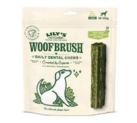 Lily’s Kitchen Bastoncini dentali grandi per cani adulti Woofbrush preparati con ingredienti naturali (7 x 47g)