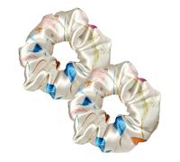 LilySilk anelli per capelli 100% seta da donna, fermaglio per coda di cavallo realizzato in seta, fascette per capelli riutilizzabili (Sagittario, 2)