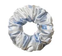 LILYSILK elastici per capelli in seta 100% da donna per coda di cavallo fascia per capelli in seta, confezione riutilizzabile (motivo La Terra)