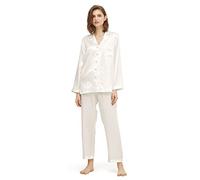 LilySilk - Pigiama Elegante a Maniche Lunghe in Seta, 16 Momme per Donna