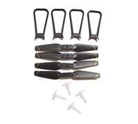 LILYY Accessori per droni for 4D-V4 Batteria WiFi FPV RC Drone for 4DRC Richie Quacopter Eliche Lame Ali Braccio Motore Motori Pezzi di Ricambio Facile da installare(Light Grey)