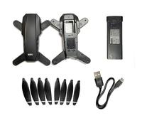 LILYY Accessori per droni L900Pro Se Rc Drone Quadcopter Batterie Caricabatterie USB Eliche Lame L900 PRO SE Ricambi Facile da installare(Black Body 1 Battery)