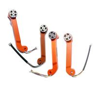LILYY Accessori per droni LYZRC L700 PRO Drone Batteria Braccio Motore Lame dell'elica Foglia d'Acero L700pro Quadcopter Ricambi Facile da installare(4pcs Orange Arm Kit)