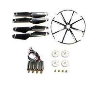 LILYY Accessori per droni Ricambi Corpo Elica Pale Braccio di Protezione Motori Motori Gear for S60 WiFi FPV Drone Quadcopter Accessori for elicotteri Facile da installare(4pcs Motor Set)