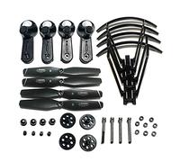 LILYY Accessori per droni S166 GPS RC Drone Motore Motori Braccio di Protezione della Copertura eliche Lame Gear Protector S167GPS S167 Quadcopter Kit di Pezzi di Ricambio Facile da installare(Red)