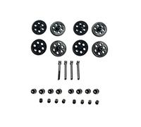 LILYY Accessori per droni SG700 SG700S DM107 S169 Rc Drone WiFi FPV Quadcopter Ricambi Braccio Motori Motori Lame Ingranaggio Elica Protezione Kit di Protezione Facile da installare(White)