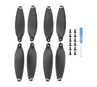 LILYY Accessori per droni Sostituzione da 2/4pair Pelice a Basso Rumore for Fimi X8 Mini Parti di droni Ala for Lama Pieghevole a Punta Leggera Fimi Accessorio Facile da installare(White Edge)