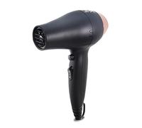 LIM HAIR WR 3.0 Asciugacapelli per viaggi, palestra o per tutti i giorni. 1200 W, ugello, diffusore e sacchetto incluso. Mini dimensioni ridotte. Essiccatore o W'21 PACK (NERO ROSEGOLD, ASCIUGATORE)