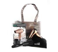LIM HAIR WR 3.0 Asciugacapelli per viaggi, palestra o per tutti i giorni. 1200 W, ugello, diffusore e sacchetto incluso. Mini dimensioni ridotte. ROSEGOLD PACK W24