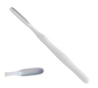 Lima a piede in acciaio inossidabile, spazzola per la pulizia degli spazi tra le dita dei piedi,Strumento riutilizzabile per rimuovere la pelle incrinata in acciaio inossidabile | Spazzola