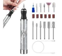 Lima elettrica per unghie - Tagliapicure ricaricabile a quattro velocità | Kit Trapano per Pedicure Elettrico | Per Uomini E Donne Cuticole E Chiodi Spessi Piedi Salone Di Bellezza