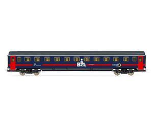 LIMA HOBBIE LINE HL4051 carrozza Z1 2a classe, livrea Intercity Notte Basic, FS