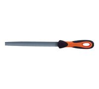 (TG. 6") Bahco, 1-210-06-2-2, File Belzer mezzotonda con finitura in legno - pip
