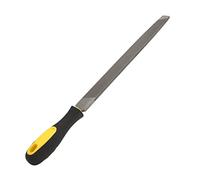 Lima per Coltelli in Acciaio Al Carbonio T12, Resistente 37 Cm | Manico antiscivolo, materiale resistente in PP e , ottimo per acciaio, alluminio, rame