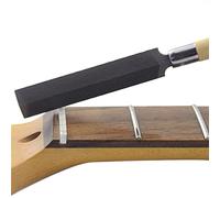 Lima per dadi per chitarra, set di lime per scanalatura dei capotasti, lima per tasti a doppio bordo, strumenti per tasti per chitarra elettrica, lime per coronazione dei tasti per basso