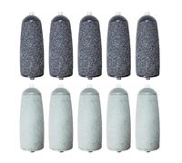 Lima per i piedi | Dieci pezzi di teste di ricambio per lima da piedi,Ricambio di Teste per Rimuovi Calli - per le Donne gli Uomini la Bellezza le Vacanze la Casa la Spa la Pedicure