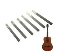 Lima Per I Tasti 6 Pezzi Utensile Per Smerigliatura Bordi | Limetta Estremità Tasti Chitarra Per Studenti Di Musica, Musicisti, Riparazione, Strumenti A Basso, Laboratorio E Studio