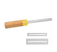 Lima per incoronazione dei tasti della chitarra con 4 scanalature di coronazione per estremità dei tasti lima multifunzione per chitarra acustica elettrica ukulele basso banjo