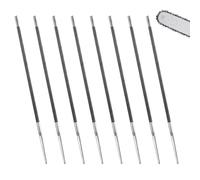 Lima per Motosega, 6 Pezzi Lime Rotonde per Catene di Motosega, 5.2 mm Affila Catena Motosega, Lima per Affilare le Seghe da Falciatura, Set di Lime per Catene di Seghe, Strumenti di Affilatura