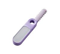 Lima per piedi, scrubber multiuso, 2 in 1, strumento per pedicure per la cura dei piedi a casa (viola)