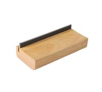 Lima Per Smussare I Tasti Della Chitarra In Legno D'ulivo Angolo Di 90° Lima Per Smussare A Doppio Uso Raggio 16 Pollici