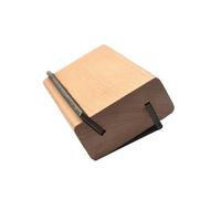 Lima Per Tasti Chitarra In Legno Massello 2 In 1 Smussatura Finale A Corona Acciaio Per Utensili Artigianato Pregiato Strumenti per la Riparazione della Chitarra