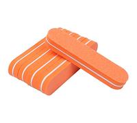 Lima per unghie, buffer per unghie, 200 pz/lotto Mini Nail Buffer Spugna Lime Blocco Double-Sided Arancione Spugna 100/180(Blauw)