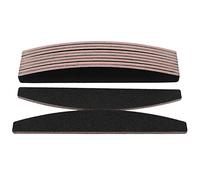 Lima per unghie, buffer per unghie, Lime for unghie in blocco da 25 pezzi Lime for lucidatura for nail art Buff Comp100/180 Grit(Blauw)