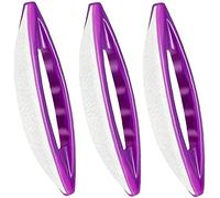 Lima per unghie BufferNail Lucidatura per cera Lima professionale per smalto per unghie in pelle di pecora per salone di bellezza per la casa 3 pezziDisponibili e professionali.