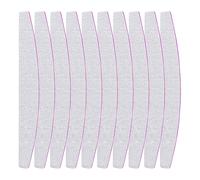 Lima Per Unghie Professionale 100/180 Grit Mezza Luna/Curva/Diamante Buffer